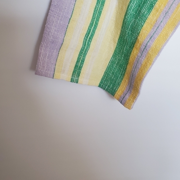 Zara Valery Mini Dress Easter Purple Green Yellow Pastel Spring Summer (S) - Picture 6 of 9